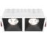 Встраиваемый светильник MAYTONI alfa led led 30w алюминий и пластик бело-черный DL043-02-15W4K-SQ-WB 1