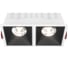 Встраиваемый светильник MAYTONI alfa led led 30w алюминий и пластик бело-черный DL043-02-15W4K-SQ-WB 4