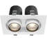 Встраиваемый светильник MAYTONI hidden led 20w алюминий и пластик белый DL045-02-10W4K-W 4