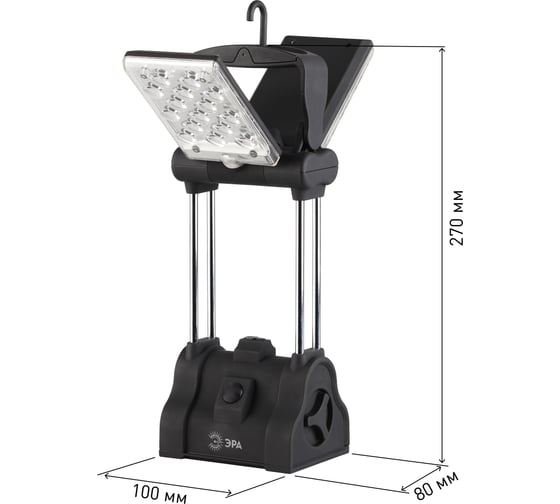 Фонарь ЭРА KA31M Аккумуляторный NiMH 3xAAA, 30xLED, ЗУ 220V, 12/24/192 Б0002002