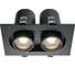 Встраиваемый светильник MAYTONI hidden led 20w алюминий и пластик черный DL045-02-10W4K-B 4