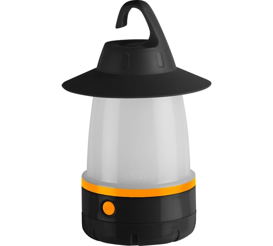 Фонарь ЭРА KB503 Кемпинг ЧЕРНЫЙ, 1WxLED, 3xAA Б0031533