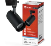 Трековый светильник IN HOME сд tr-08-tl 35вт, 6000к, 3500лм, ip40, 36 градусов, черный, серии top-line 4690612047515