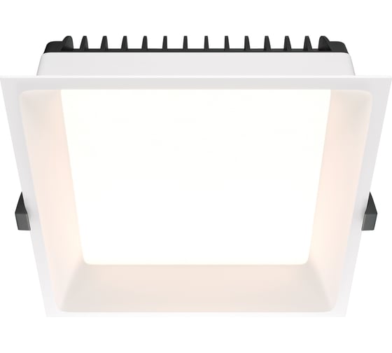 Встраиваемый светильник MAYTONI okno led 24w алюминий белый DL054-24W3K-W 1