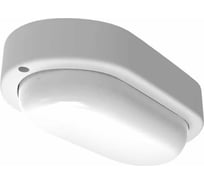 Светильник ЖКХ Gauss BASIC овал 8W 760lm 4000K 220-240V IP65 160*90*46мм белый LED 1/40 161418208B