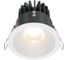 Встраиваемый светильник MAYTONI zoom led 12w алюминий белый DL034-L12W3K-D-W 1