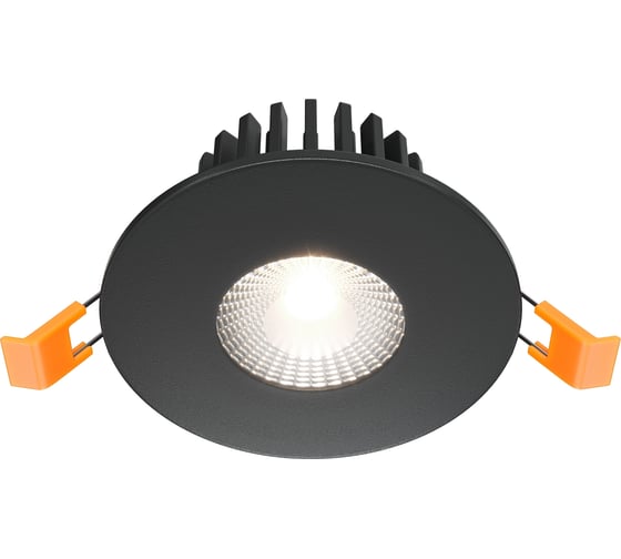 Встраиваемый светильник MAYTONI zen led 7w алюминий черный DL038-2-L7B4K 1