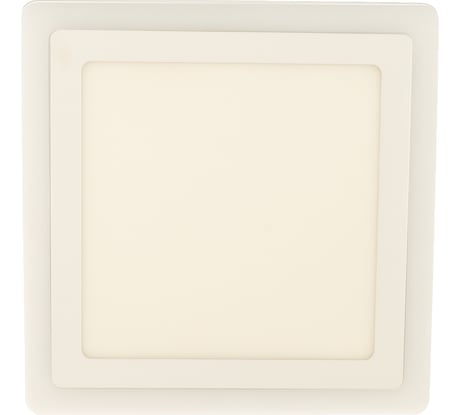Накладной светильник Smartbuy LED квадрат с подсветкой DLB 18w/3000K+B/IP20 SBLSq1-DLB-18-3K-B