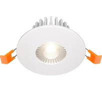 Встраиваемый светильник MAYTONI zen led 7w алюминий белый DL038-2-L7W4K