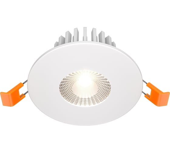 Встраиваемый светильник MAYTONI zen led 7w алюминий белый DL038-2-L7W4K 1