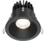 Встраиваемый светильник MAYTONI zoom led 12w алюминий черный DL034-L12W4K-B 1