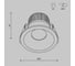 Встраиваемый светильник MAYTONI zoom led 6w алюминий белый DL034-01-06W4K-D-W 2