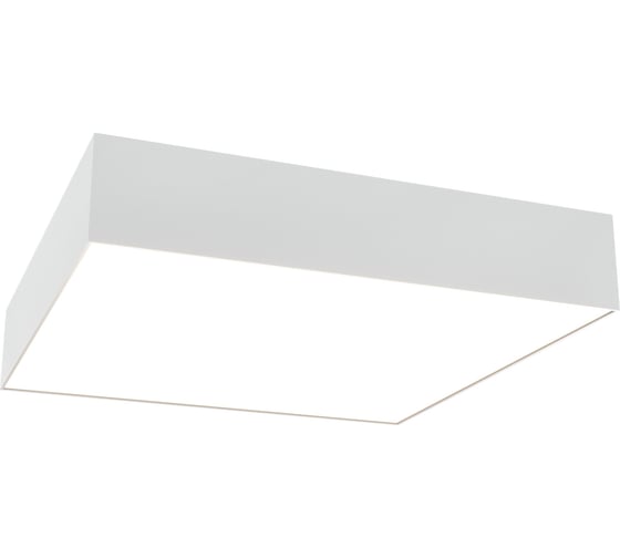 Потолочный светильник MAYTONI zon led 36w алюминий белый C032CL-36W3K-SQ-W