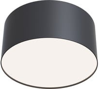 Потолочный светильник MAYTONI zon led 12w алюминий черный C032CL-12W4K-RD-B