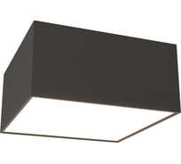 Потолочный светильник MAYTONI zon led 12w алюминий черный C032CL-12W3K-SQ-B