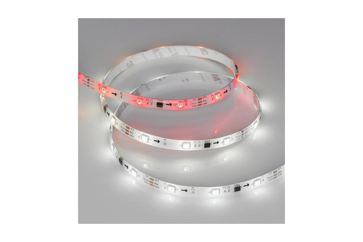 Светодиодная герметичная лента Arlight SPI-SE-B30-10mm 12V RGB-PX3 , бегущи  5м 026369(2) - выгодная цена, отзывы, характеристики, фото - купить в  Москве и РФ