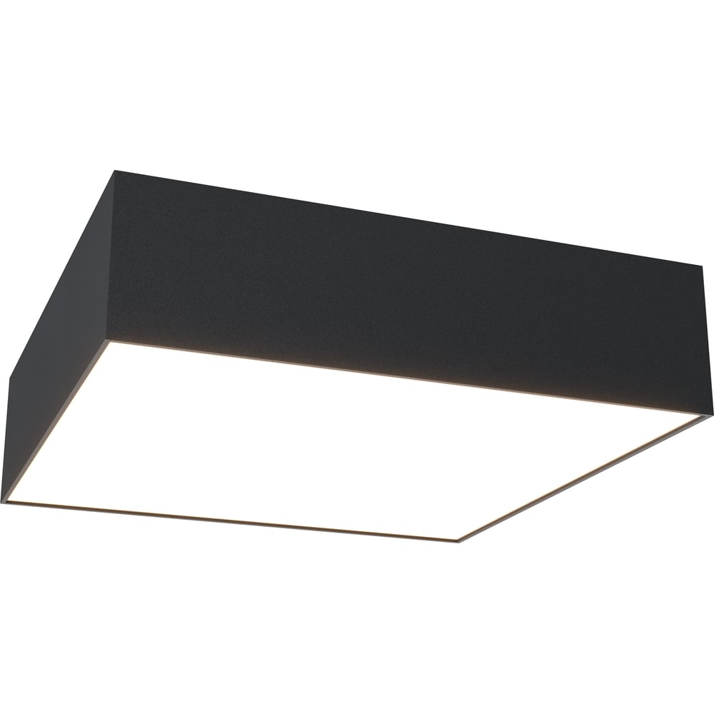 Потолочный светильник MAYTONI zon led 24w алюминий черный C032CL-24W4K ...