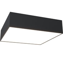 Потолочный светильник MAYTONI zon led 24w алюминий черный C032CL-24W4K-SQ-B