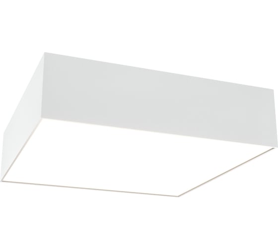 Потолочный светильник MAYTONI zon led 24w алюминий белый C032CL-24W4K-SQ-W 1