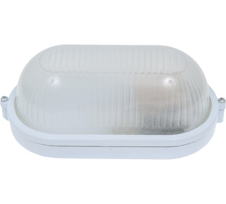 Светильник для ламп накаливания и компактных люминесцентных ламп LightStandart Round WP 60 20 01 IP54, овальный, 60 Вт, белый (НБП 04-60-001 УХЛ1) IT8128