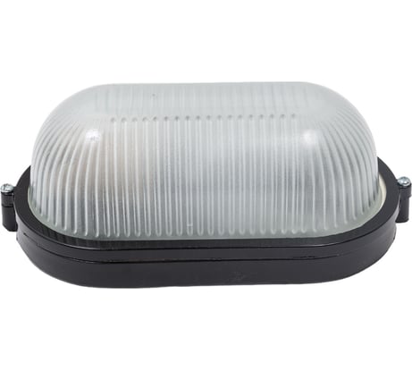 Светильник для ламп накаливания и компактных люминесцентных ламп LightStandart Round WP 60 20 02 IP54, овальный, 60 Вт, черный (НБП 04-60-001 УХЛ1) IT8196