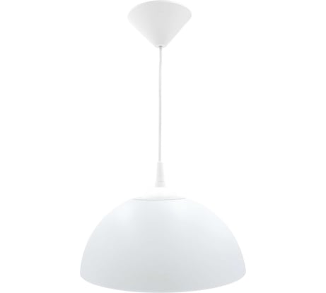 Светильник подвес LightStandart Rondo 25 01 01 Д250мм белый, шнур белый, Е27 (НСБ 21-60-202 УХЛ4, серия Candy молочно-белый) IT4087
