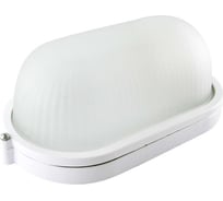 Светильник для ламп накаливания и компактных люминесцентных ламп LightStandart Round WP 60 30 01 IP54, овальный, 100 Вт, белый (НБП 04-100-001 УХЛ1) IT8124