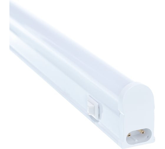 Линейный светодиодный светильник ЭРА LLED-01-12W-6500-W 12Вт 6500K L872мм с выключателем, Б0019780