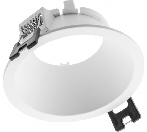 Корпус для точечного светильника GTV kerla, ip20, круглый, ø85x36mm, белый (пластик) OP-KERLKW-10 1