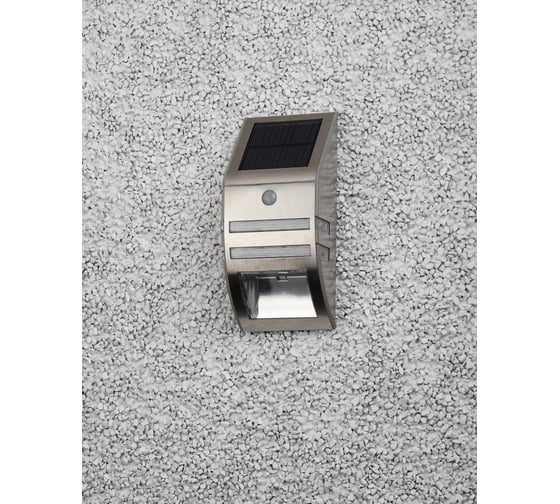 Фасадная подсветка на солнечной батарее ЭРА ERFS01226 Хром 3LED, 50 Б0044252
