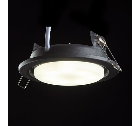 Светильник Datts GX53 H4 (38 мм) черный матовый (10 шт) Datts GX53 H4 (38 мм) bk matt (10 pcs)