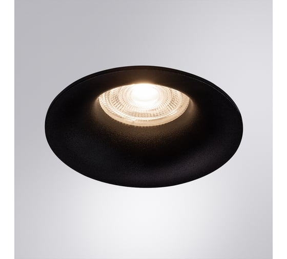 Встраиваемый светильник ARTE LAMP corno A2863PL-1BK