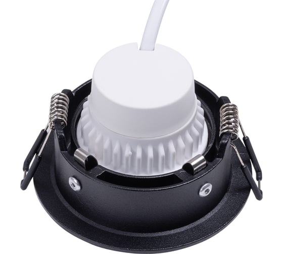 Встраиваемый светильник ARTE LAMP corno A2863PL-1BK