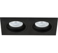 Точечный встраиваемый светильник ARTE LAMP tarf A2178PL-2BK