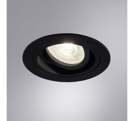 Точечный встраиваемый светильник ARTE LAMP tarf A2177PL-1BK