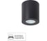 Точечный накладной светильник ARTE LAMP tino A1469PL-1BK 2