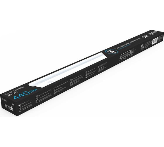 Линейный светильник Gauss LED матовый 5W 6500K 311х25х36, 440лм 130511305