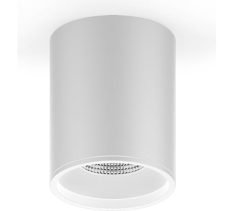 Накладной светильник Gauss Overhead 12W 920lm 4100K 79х100мм цилиндр белый LED HD011