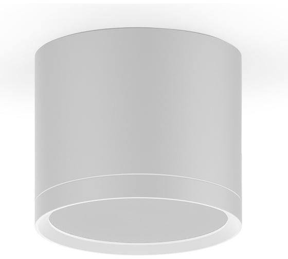 Накладной LED светильник Gauss с рассеивателем 10W белый 4100K 88х75, 720лм HD024
