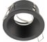 Корпус для точечного светильника ELVA GTV IP54, круглый, Ø85x45mm, черный OP-ELVAOCC-00 1