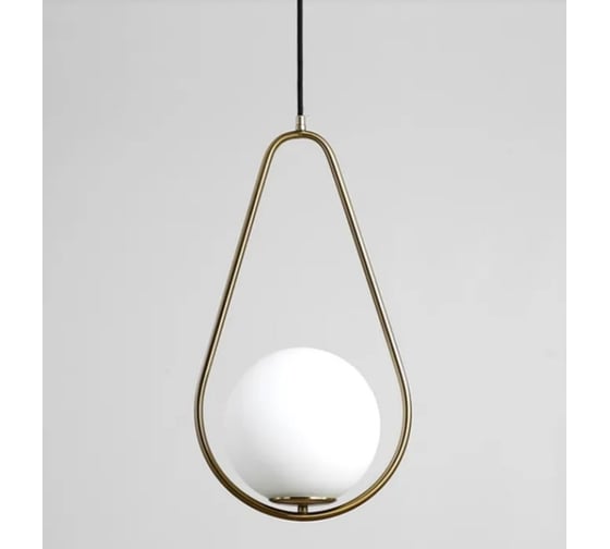 Подвесной светильник IMPERIUMLOFT HOOP DROP Brass 213739-26 1