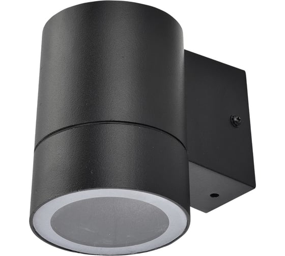 Накладной светильник Ecola 8003a Gx53, led, ip65, прозрачный, цилиндр, металл, 1 x gx53, черный, 114x140x90 FB53C1ECH