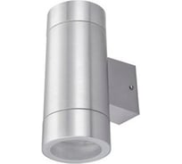 Накладной светильник Ecola 80013a Gx53, led, ip65, прозрачный, цилиндр, металл, 2 x gx53, cатин-хром, 205x140x90 FS53C2ECH