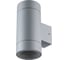 Накладной светильник Ecola 80013a Gx53, led, ip65, прозрачный, цилиндр, металл, 2 x gx53, серый матовый, 205x140x90 FG53C2ECH 1