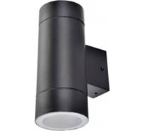 Накладной светильник Ecola 80013a Gx53, led, ip65, прозрачный, цилиндр, металл, 2 x gx53, черный, 205x140x90 FB53C2ECH