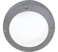 Накладной светильник Ecola b4139s Gx53, led, ip65, матовый, круг, алюминий, 1 x gx53, серый, 145x145x65 FS53SSECS