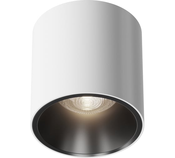 Потолочный светильник MAYTONI alfa led 12w алюминий и пластик белый C064CL-L12W4K-D 1