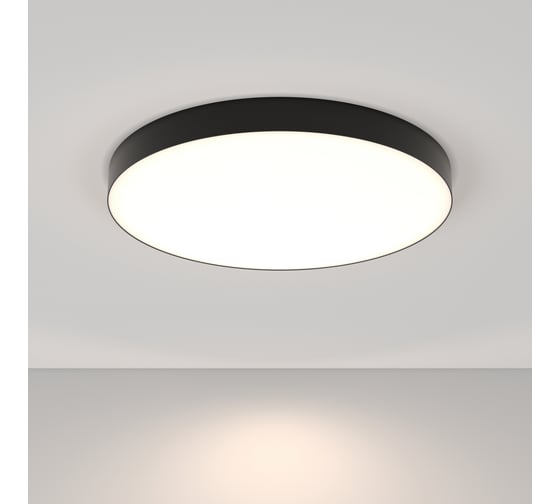 Потолочный светильник MAYTONI zon 90w алюминий черный C032CL-90W4K-RD-B