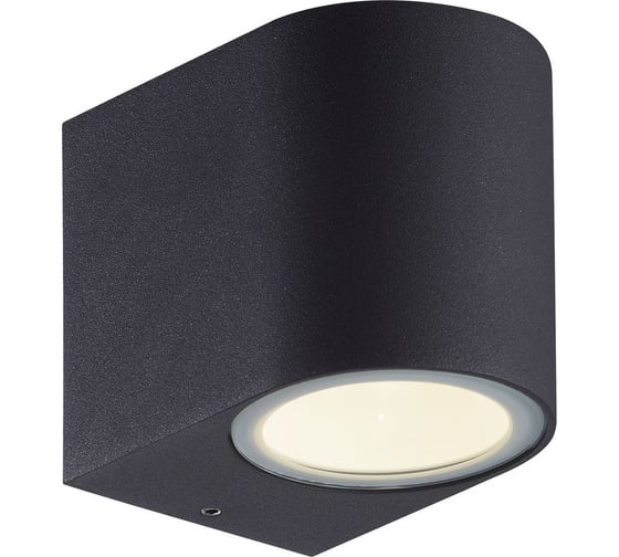 Накладной светильник Neylight 220v 3w led 485lm 3000k размер: d68xh78xsp92mm цвет антрацит NL-SMW4863-1R-LED-B