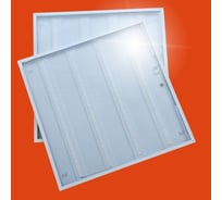 Светодиодная панель IRS Electrics 2 шт. 36Вт 6500К 3000Лм, LED квадратный, свет холодный белый, призма, потолочная ARD258824
